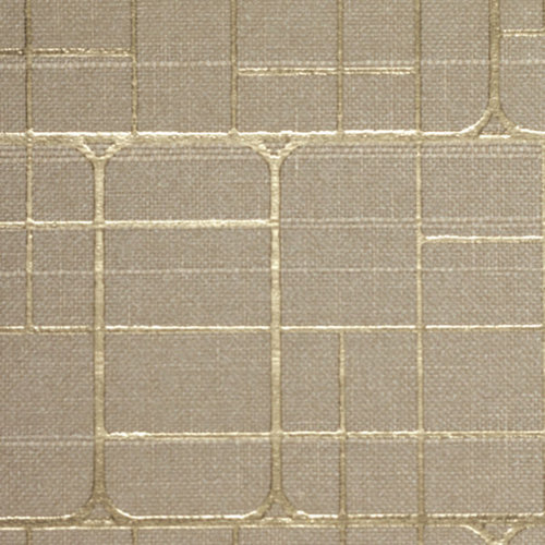 Kravet Elegante Geometric Metallic Wallpaper Panel Perigold